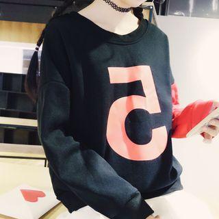 Numbering Thick Sweatshirt