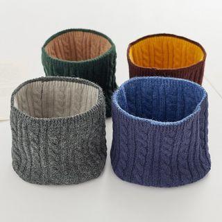 Reversible Knit Neck Warmer
