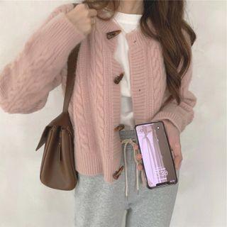 Toggle-front Cardigan
