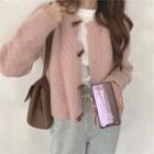 Toggle-front Cardigan