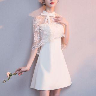 Elbow-sleeve Cocktail Dress (various Designs)