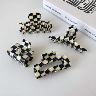 Check Acetate Hair Clamp (various Designs)