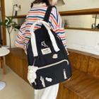 Lettering Backpack / Bear Bag Charm