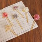Faux Crystal Flower Hair Stick