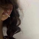 Set Of 2: Ear Cuff Set Of 2 - D1086-1 - Silver - One Size