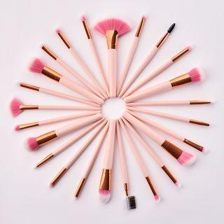 Set Of 24: Makeup Brush T-24001 - Set Of 24 - As Shown In Figure - One Size
