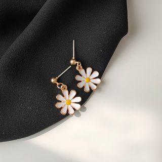 Glaze Daisy Dangle Earring