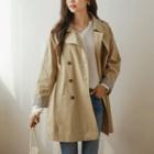 Double-breasted Boxy Trench Coat
