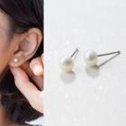 Faux Pearl Ear Stud As Shown In Figure - One Size