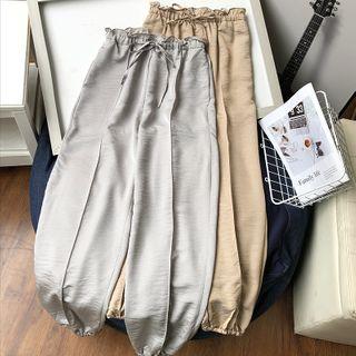 Ruffled Jogger Pants