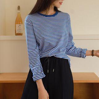 Basic Vivid Stripe T-shirt