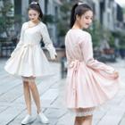 Traditional Chinese Long-sleeve A-line Dress