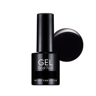 Missha - The Style Real Gel Nail (bk01) 9g