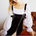 Long-sleeve Top / Suspender Skirt