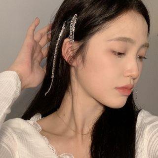 Chain Fringed Hair Clip / Set
