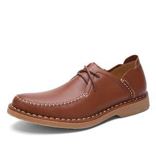 Stitch Detailed Oxford Shoes