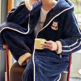 Printed Bath Robe Set