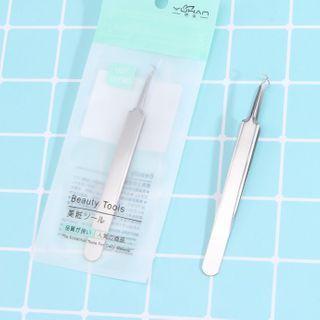 Stainless Steel Blackhead Tweezers As Shown In Figure - One Size
