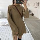 Split Hem Long Sweater
