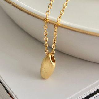 925 Sterling Silver Pendant Necklace A1802 - 925 Silver - Gold - One Size