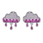 Cloud Rhinestone Earring