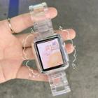 Transparent Resin Apple Watch Strap