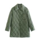 Quilted Collared Jacket