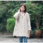 Plain Long-sleeve Hanfu Top