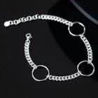 Sterling Silver Hoop Bracelet 1 Pc - Silver - One Size