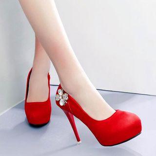 Clover Accent Pumps