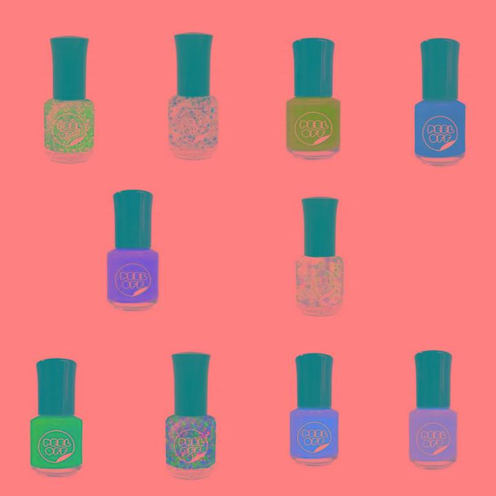 Lucky Trendy - Bw Peel Off Manicure - 10 Types