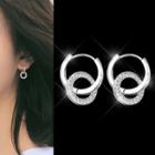 Double Circle Earring As Shown In Figure - One Size