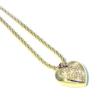Glint Of Heart Necklace