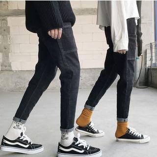 Pocketed Slim-fit Jeans