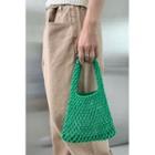 Knit Mini Hand Bag With Pouch