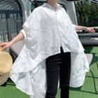 Cape Sleeve Lace Blouse