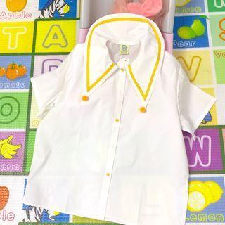 Embroidered Denim Vest White - One Size