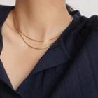 Stainless Steel Choker / Stainless Steel Necklace
