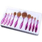 Purple Make-up Brush Set (10pcs)