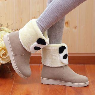 Panda Short Snow Boots