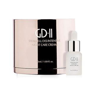 Gd11 - Stem Cell Exs Intensive Night Care Cream Set: Oil 6ml X 5 + Cream 50ml 6pcs