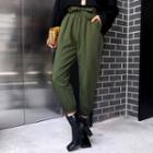Paperbag-waist Baggy-fit Pants