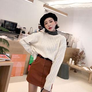 A-line Miniskirt With Belt