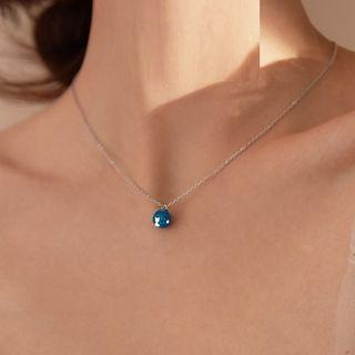 Cat Eye Stone Pendant Sterling Silver Necklace