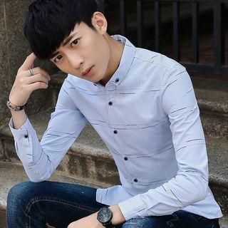 Button-down Collar Check Shirt
