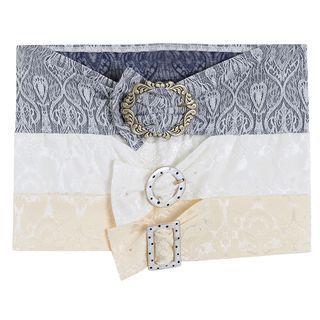 Denim Panel Cropped Tube Top