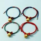 Bow Bell String Woven Bracelet