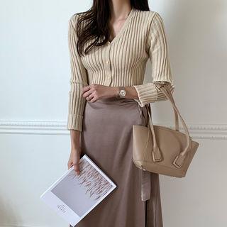 Flap Pleather Tote