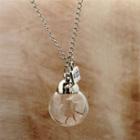 Dandelion Necklace Xl059 - Silver - One Size