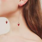 Strawberry Hook/non-piecring/string Earrings
